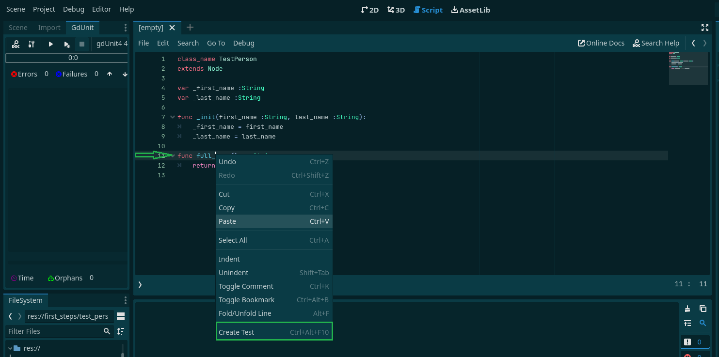 context-menu
