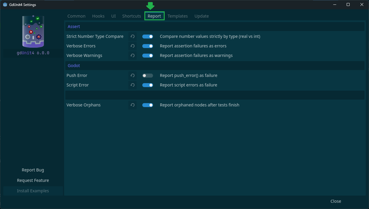 settings-report
